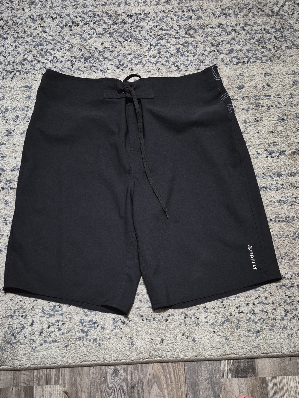 Firefly Men's Black Swim Board Shorts